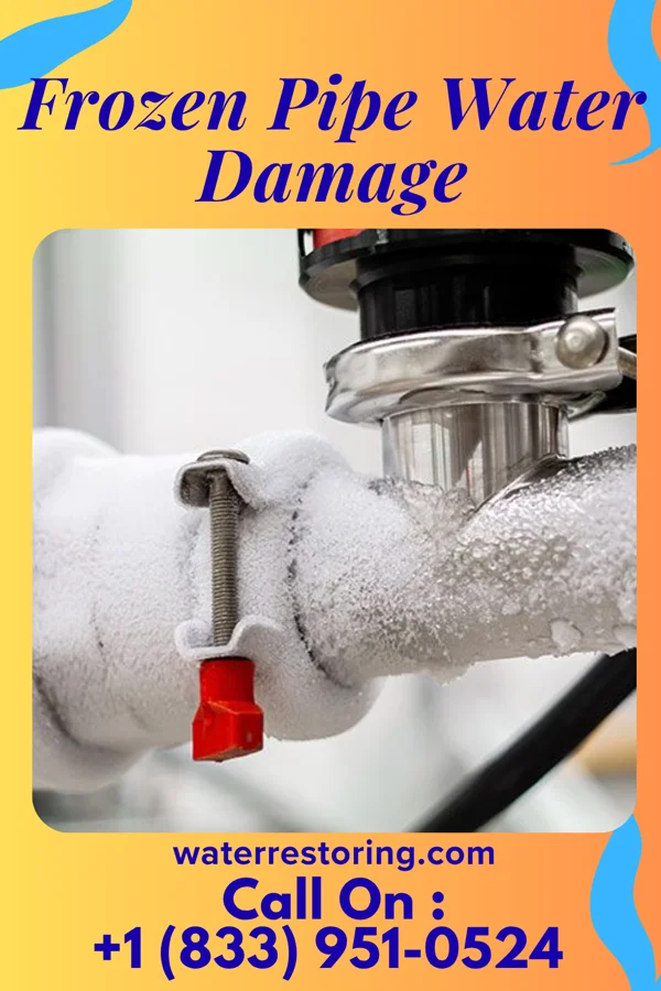Frozen Pipe Water Damage in Jewell, KS